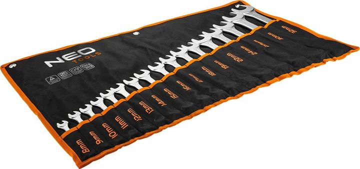 Actual product image Neo Set of combination wrenches 8-32mm 17 pcs. (09-753)