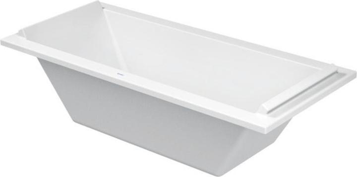 Actual product image Duravit Double bath rectangular bath Starck 3 80 x 180 cm white smooth 7003380000000 (174 l, 180 cm, 80 cm)