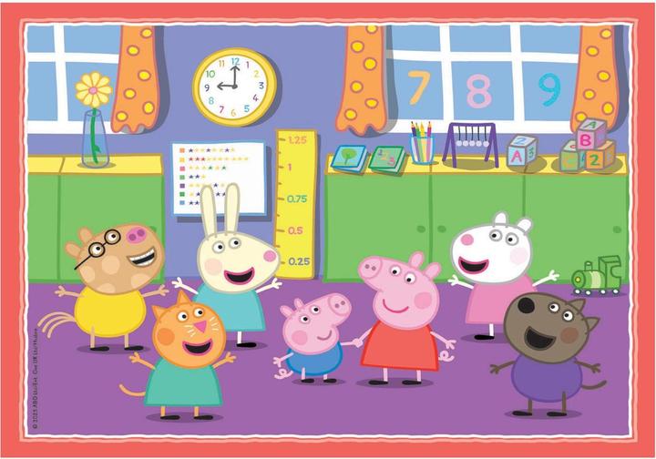 Actual product image Clementoni 4in1 Puzzle Peppa Pig (24 pieces)