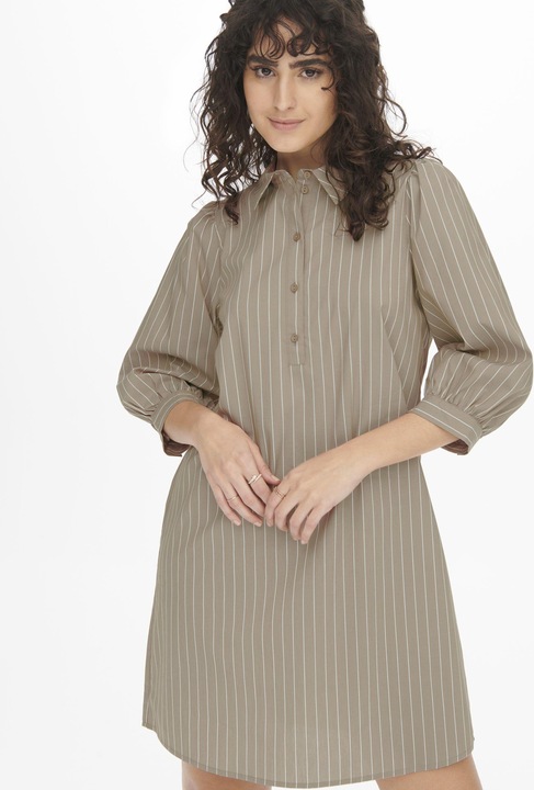 Image du produit JdY Robe chemisier rayée à manches 3/4 (L)