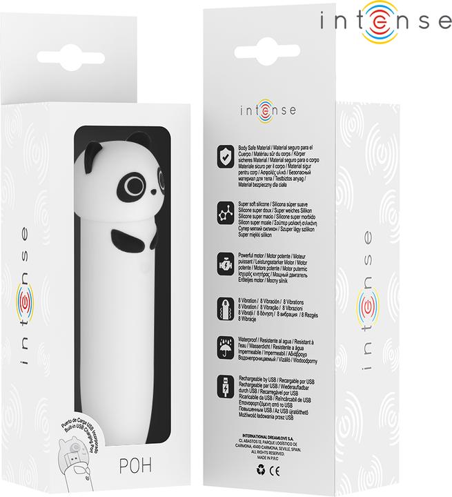 Produktbild Intense Poh Panda Vibrierende Kugel, per USB wiederaufladbar, 10 x 2,2 cm