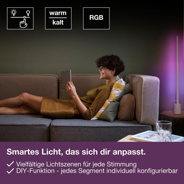 Image du produit Osram Smart Wifi Floor Corner Slim With Remote Control Blanc Slim RGB + Tw + Rc (280 lm)