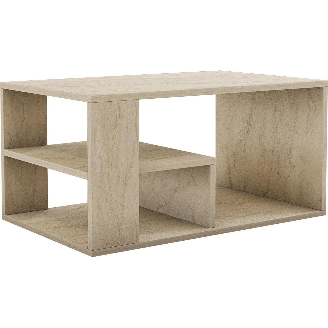 Kalune Design, Couchtisch + Beistelltisch, Eros (80 x 50 x 40 cm)