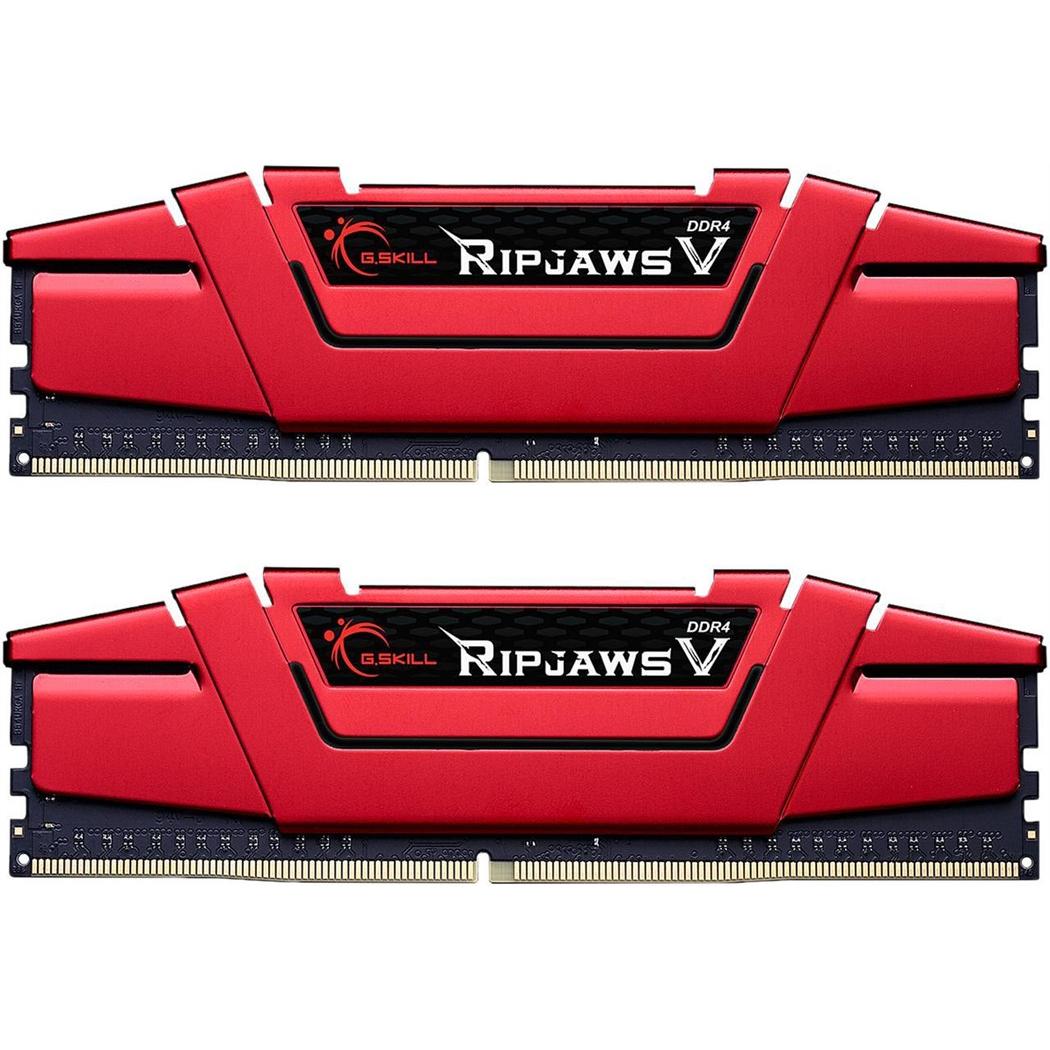 G.Skill Ripjaws V (2 x 8GB, 2400 MHz, DDR4-RAM, DIMM), RAM, Rot