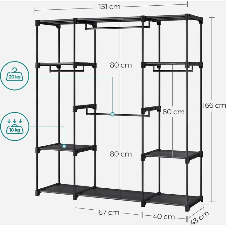 Immagine prodotto Vasagle Appendiabiti