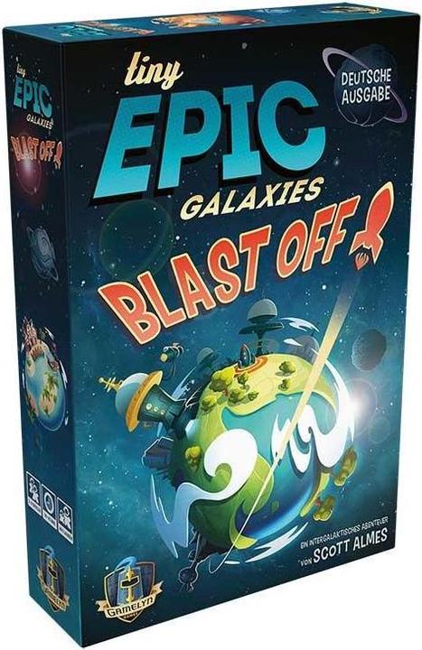 Immagine prodotto Asmodée GAMD0002 - Tiny Epic Galaxies BLAST OFF, gioco da tavolo, per 2-4 giocatori, da 8 anni (DE edition) (Tedesco)