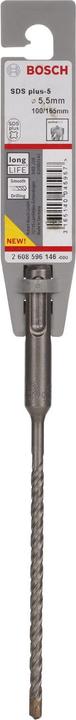 Produktbild Bosch Professional Zubehör Hammerbohrer SDS plus-5, 5,5 x 100 x 165 mm (5.5 mm)
