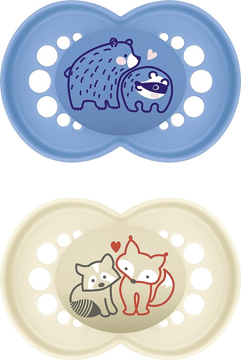Actual product image MAM Ori.Pure Silicone 6-16 boy (2 x, 6 - 16 M.)