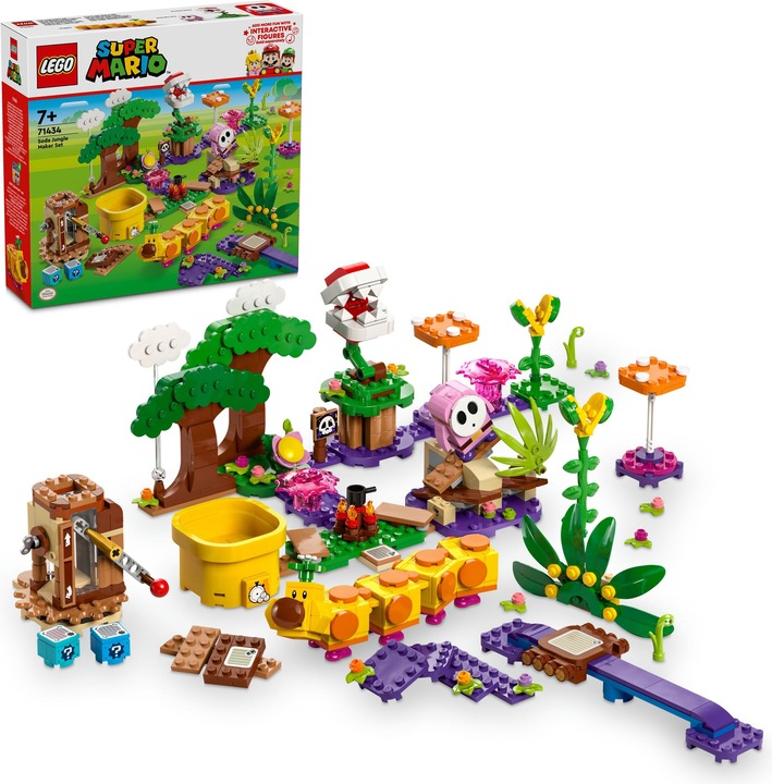 Immagine prodotto LEGO Limonadendschungel-Design-Set (71434, LEGO Super Mario)