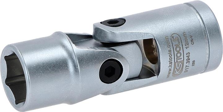 Produktbild KS Tools 3/8" Sechskant-Stecknuss mit Gelenk (12 mm)