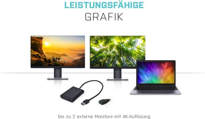 Produktbild i-tec USB zu HDMI (HDMI, 27 cm)