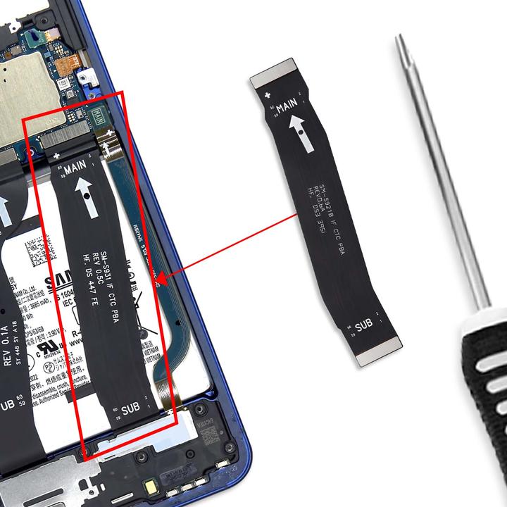 Produktbild Samsung Original Main-Flex Galaxy S25 (Modul)