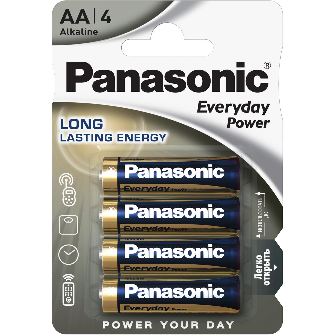 Panasonic Everyday Power (4 Stk., AA), Batterien + Akkus