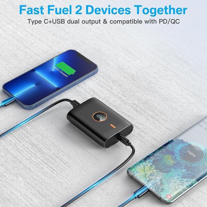 Actual product image Bogseth Powerbank mit Schnellladefunktion (10000 mAh, 22.50 W)