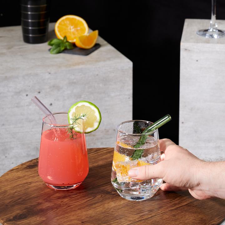 Produktbild Relaxdays 6x Trinkgläser (0.39 l, 6 x)
