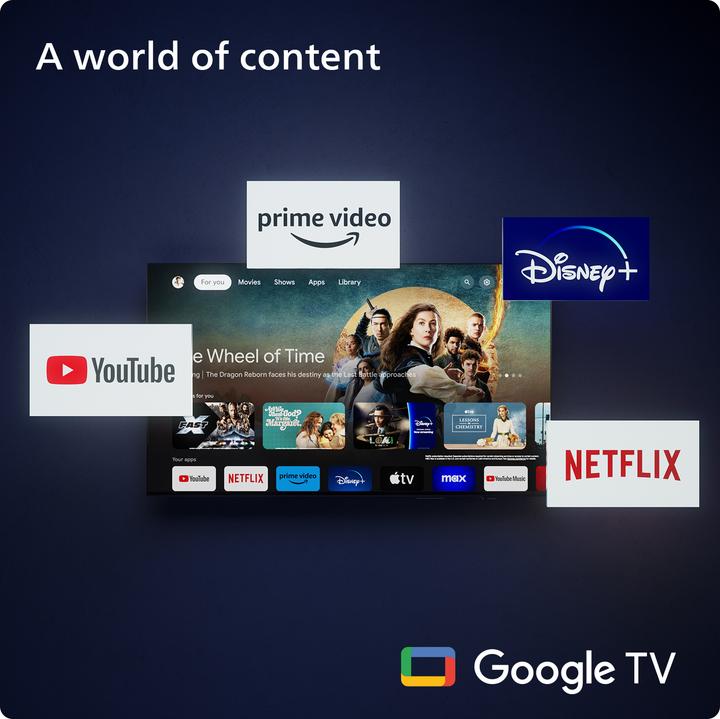 Image du produit Philips 65PML8709-12 Smart TV 65 pouces 4K (65", Mini-LED, 4K)