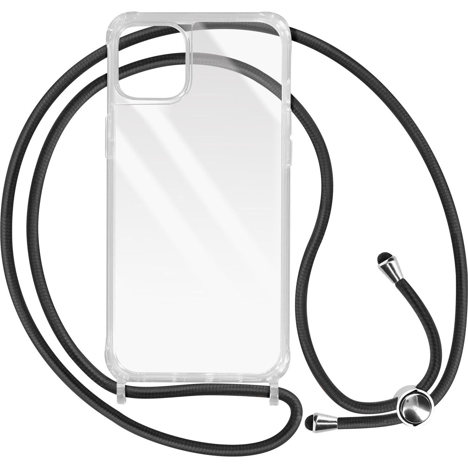 Avizar Corda, mit 90cm langer Kette und Bumper-Ecken Series, Handykette, Transparent