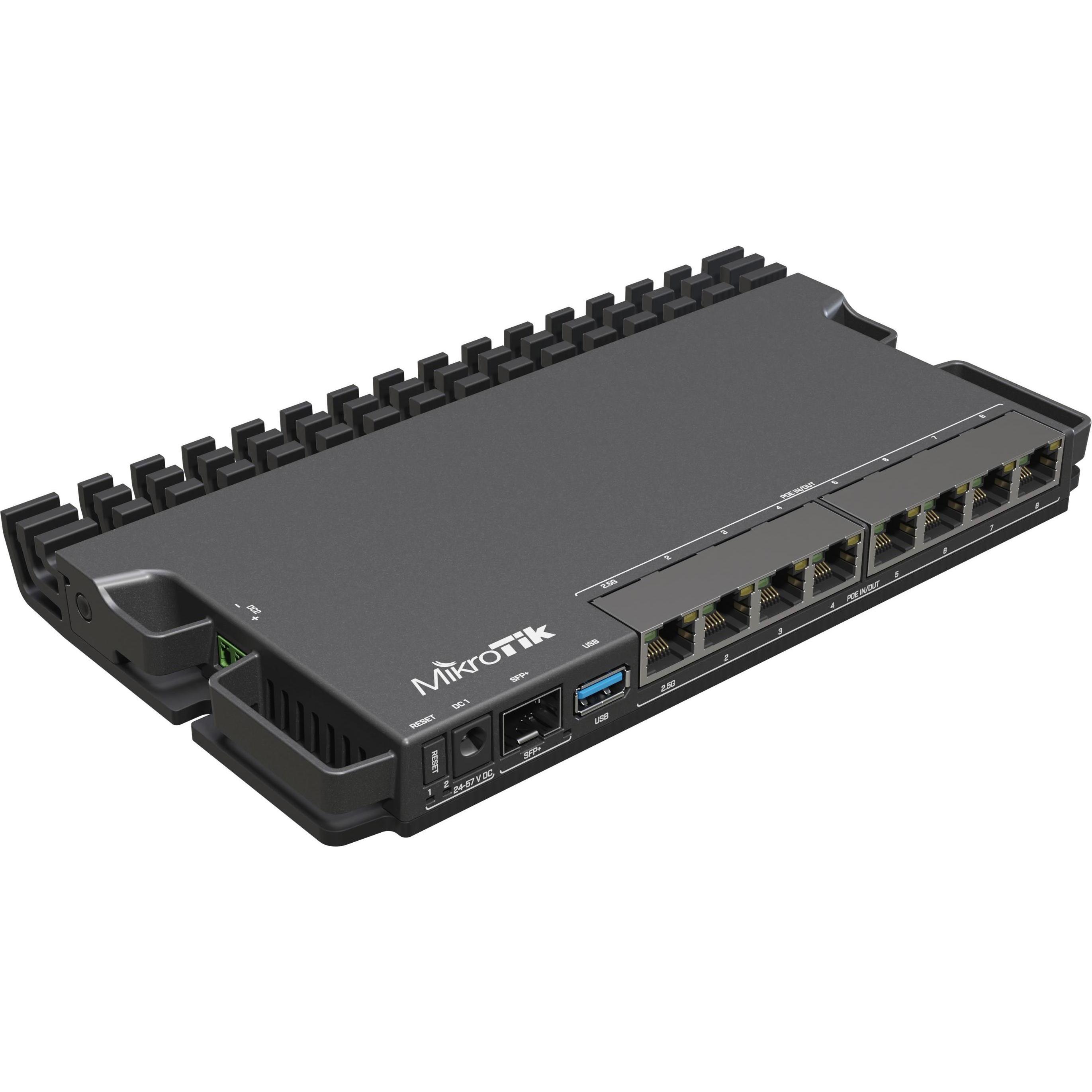MikroTik RB5009UPr+S+IN, Router, Schwarz