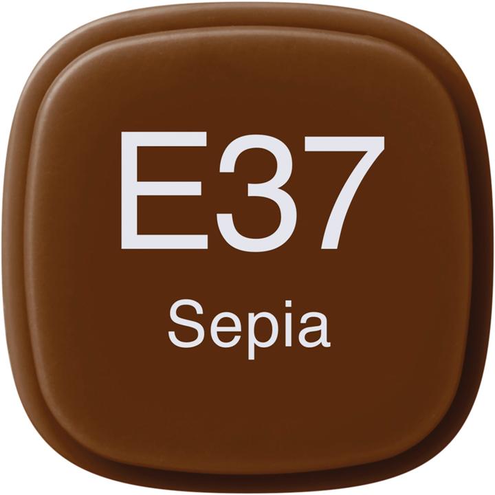 Actual product image Copic Graphic marker Classic type E - 37 (Sepia, 1 x)