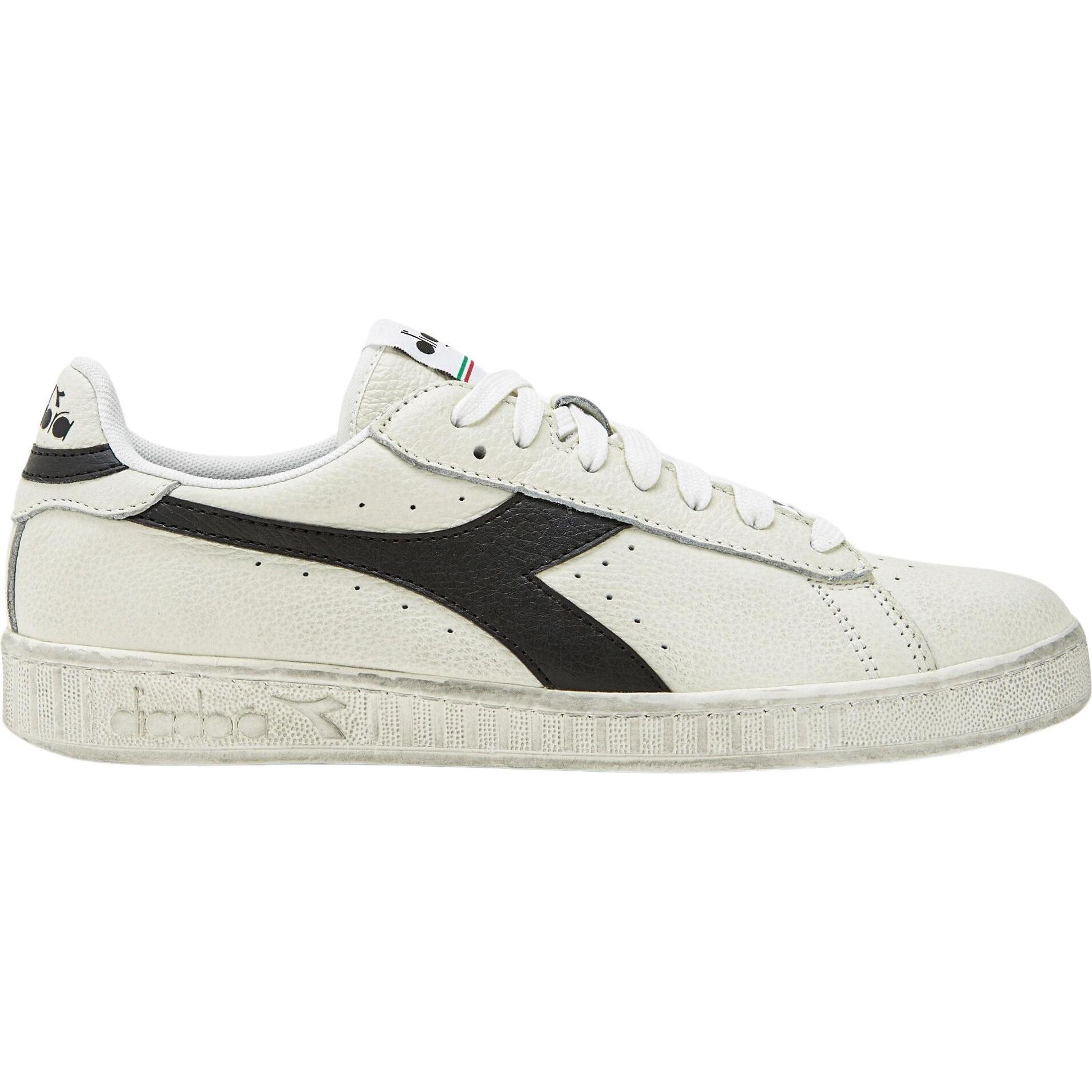 Diadora, Sneaker, game l low waxed, Weiss, (41)