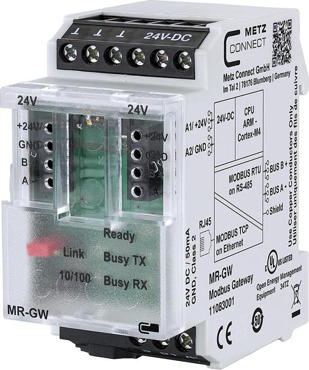 Metz Connect Modbus TCP Gateway