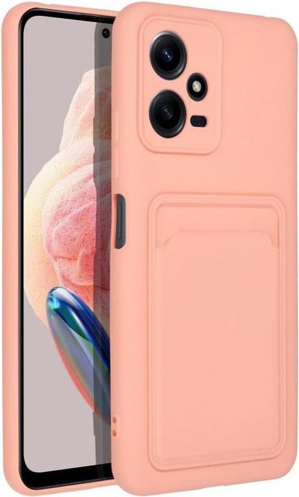 Immagine prodotto OEM Custodia CARD con pannello posteriore per XIAOMI Redmi NOTE 12 5G rosa (Xiaomi Redmi Note 12 5G)