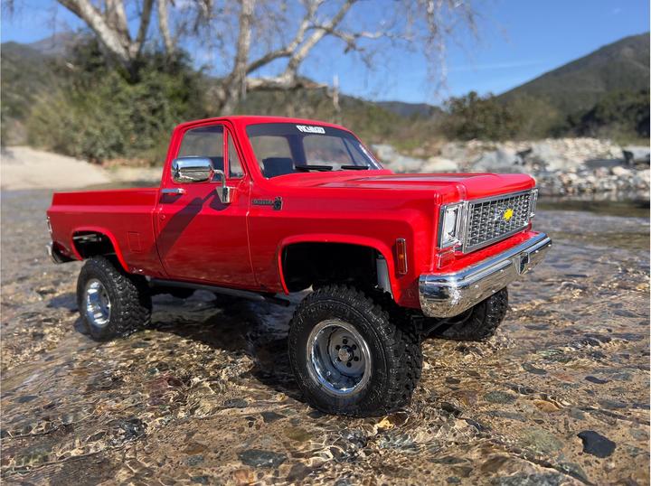 Actual product image Rc4Wd Scale Crawler Trail Finder 2 LWB Chevy K10 Red, RTR, 1:10 (RTR Ready-to-Run)