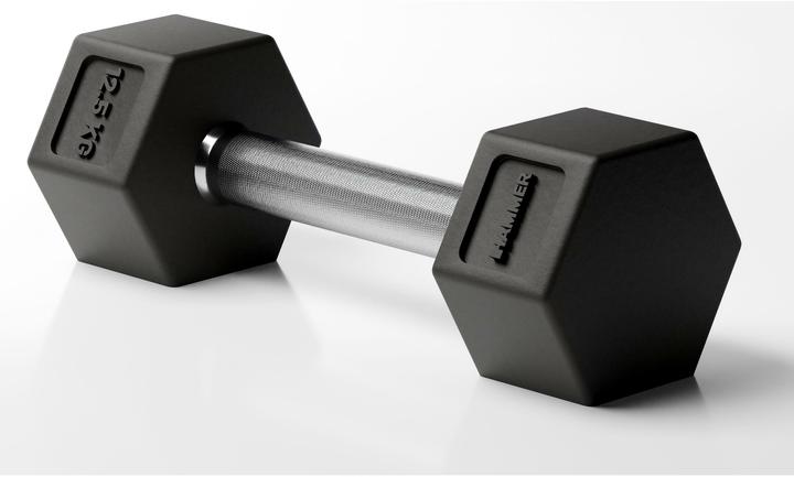 Actual product image Hammer Fitness HAMMER Kurzhantel Hexagon PRO 1 x 12.5 kg, Hantelart (1 x 12.5 kg)