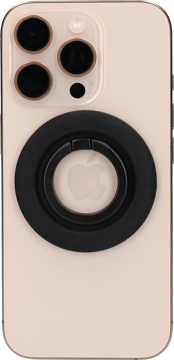 Actual product image Mobiparts MagSafe Ring with Standfunction Matt Black