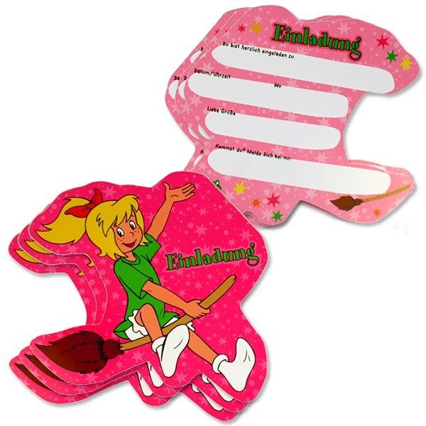 Actual product image DH-Konzept Invitation Witch Bibi Blocksberg (6 pcs.)