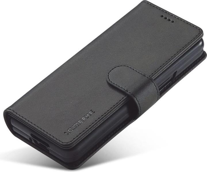 Actual product image Cover-Discount Galaxy Z Fold4 5G - Leather case cover black (Samsung Galaxy Z Fold4)
