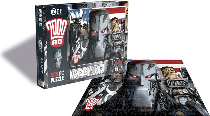 Actual product image Rock Saws ZEE PRODUCTION Puzzle 2000 AD: A.B.C.Warriors 500 pieces (500 pieces)