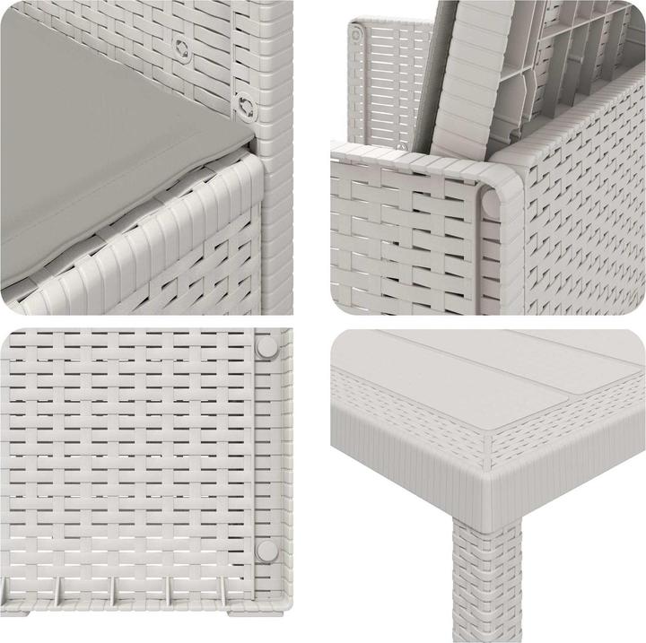 Produktbild vidaXL Modernes Esszimmer-Set