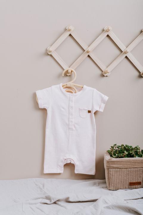 Produktbild Baby's only Strampler kurzer Ärmeln Melange khaki - 68 (68)