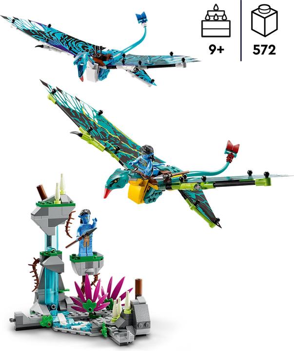 Actual product image LEGO Jakes und Neytiris erster Flug auf einem Banshee (75572, LEGO Rare Sets)