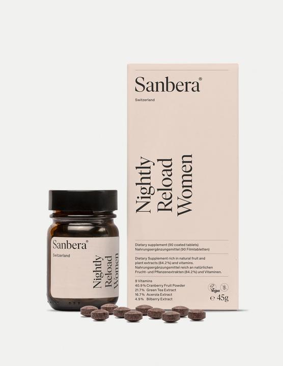 Image du produit Sanbera Nightly Reload Femmes (90 pièce(s), Cachets)
