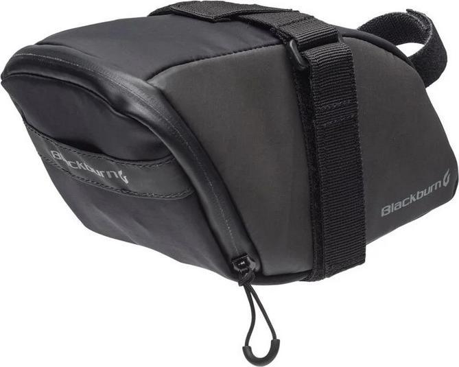 Blackburn Grid Large Seat Bag Schwarz, Wasserdicht, Reflektierend (Satteltasche)