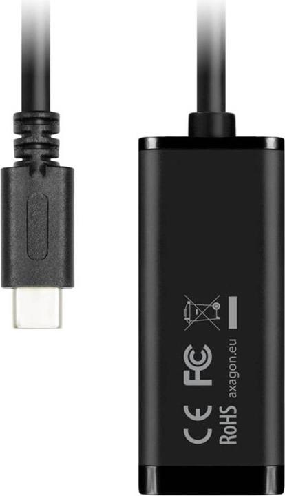 Actual product image Axagon ADE-SRC Gigabit Ethernet 10/100/1000 Adapter - USB 3.1 Type C (USB-C, RJ45 (1x))