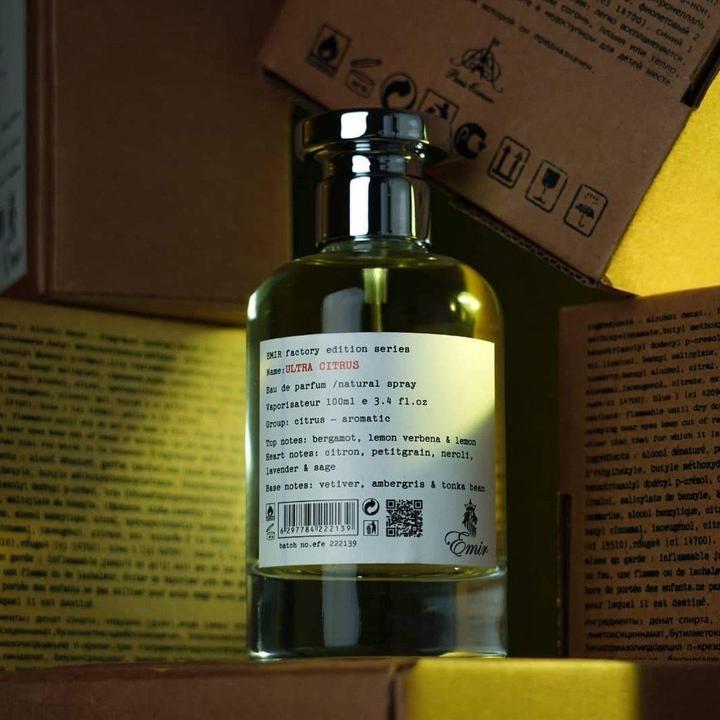 Actual product image Emir Ultra Citrus Eau De Parfum 100ml (Eau de parfum, 100 ml)