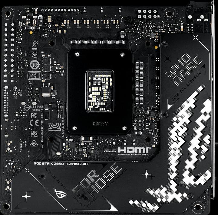Image du produit ASUS ROG STRIX Z890-I GAMING WIFI (LGA 1851, Intel Z890, Mini-ITX)