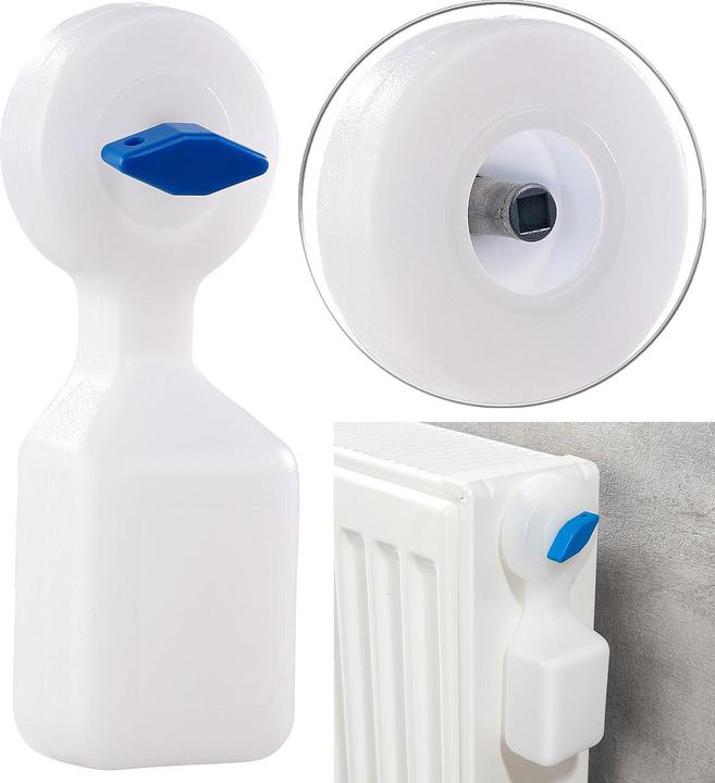 Produktbild AGT Manueller Heizkörper-Entlüfter mit integriertem Wasserbehälter