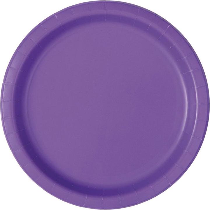 Actual product image Unique Partyteller violett / flieder (16x)