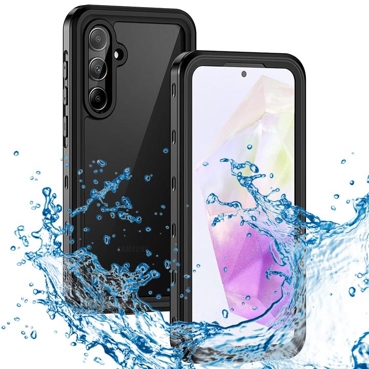 Produktbild Shellbox - Waterproof IP68 Case - Samsung Galaxy A35 5G - Black (Samsung Galaxy A35)