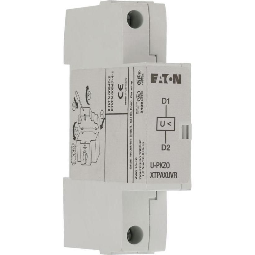 Eaton Electric GmbH Sgancio sottotensione non ritardato U-PKZ0 380V50, Relais