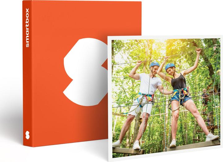 Produktbild Smartbox Luftiges Abenteuer in den Bäumen: 3-stündige Seilgarten-Session für 2 (2 Personen)