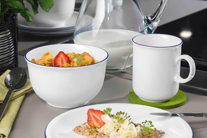 Actual product image Seltmann Compact Blaurand Frühstücks-Set (18 pcs.)