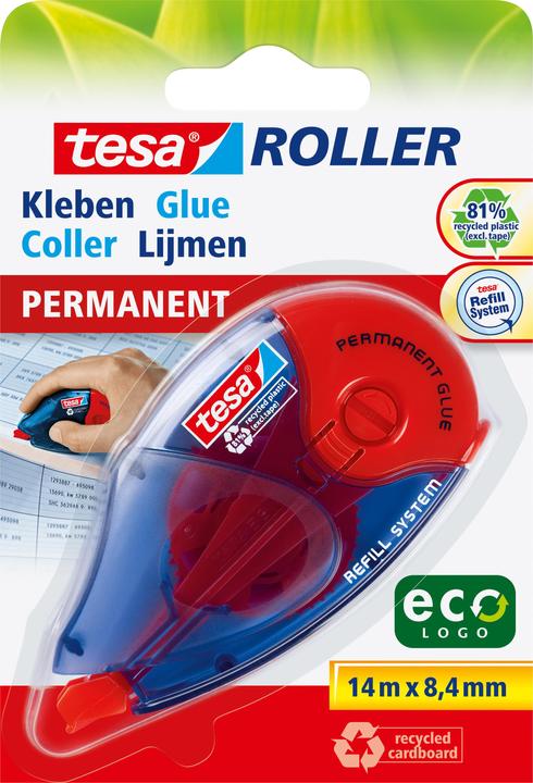 Produktbild tesa Kleberoller permanent, nachfüllbar