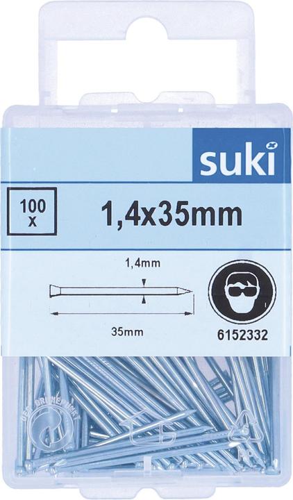 Produktbild Suki Leistenstifte 1.4x35mm (100 Stk., 35 mm)