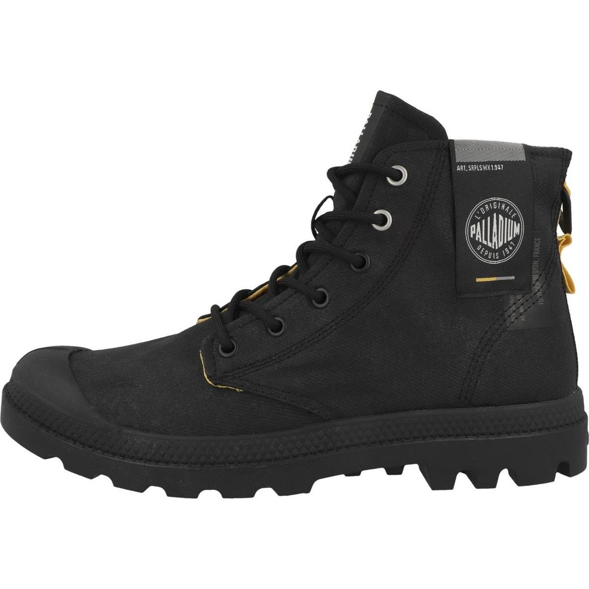 Palladium, Unisex, Boots + Stiefel, stiefeletten pampa surplus, Schwarz, (45)