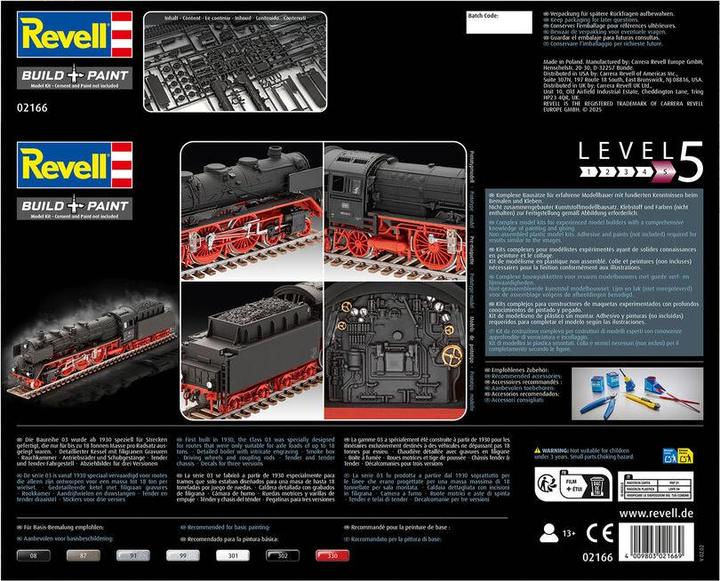 Actual product image Revell BR03 express locomotive